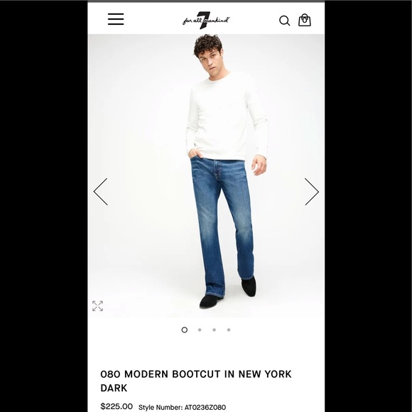 7 For All Mankind Men’s Modern Bootcut in New York - Picture 13 of 13